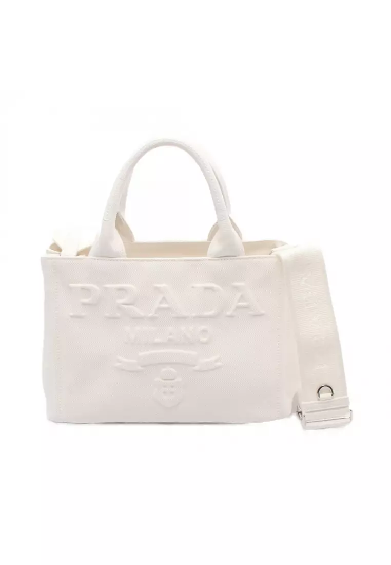 Buy Prada Pre-Loved Prada CANAPA Kanapa Handbag tote bag
