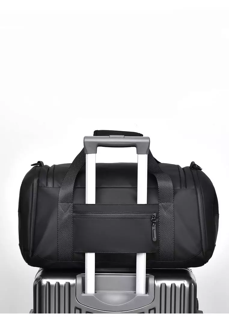 Leather Travel Duffel Bag