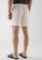 COS white Relaxed-Fit Elasticated Shorts F105FAA9AA8614GS_2