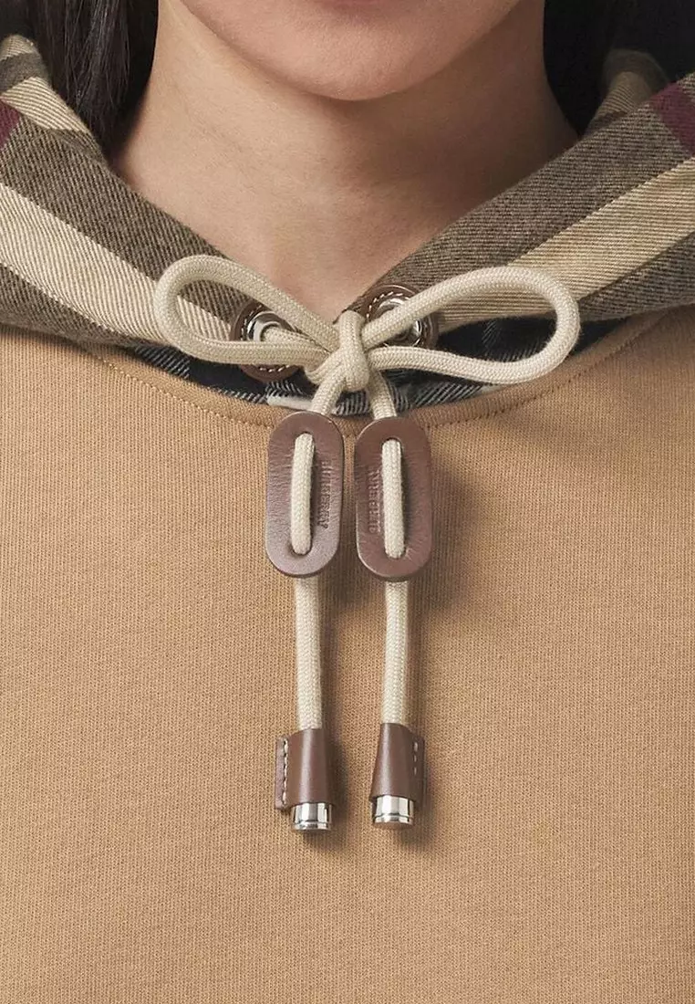 Burberry sales hoodie silver