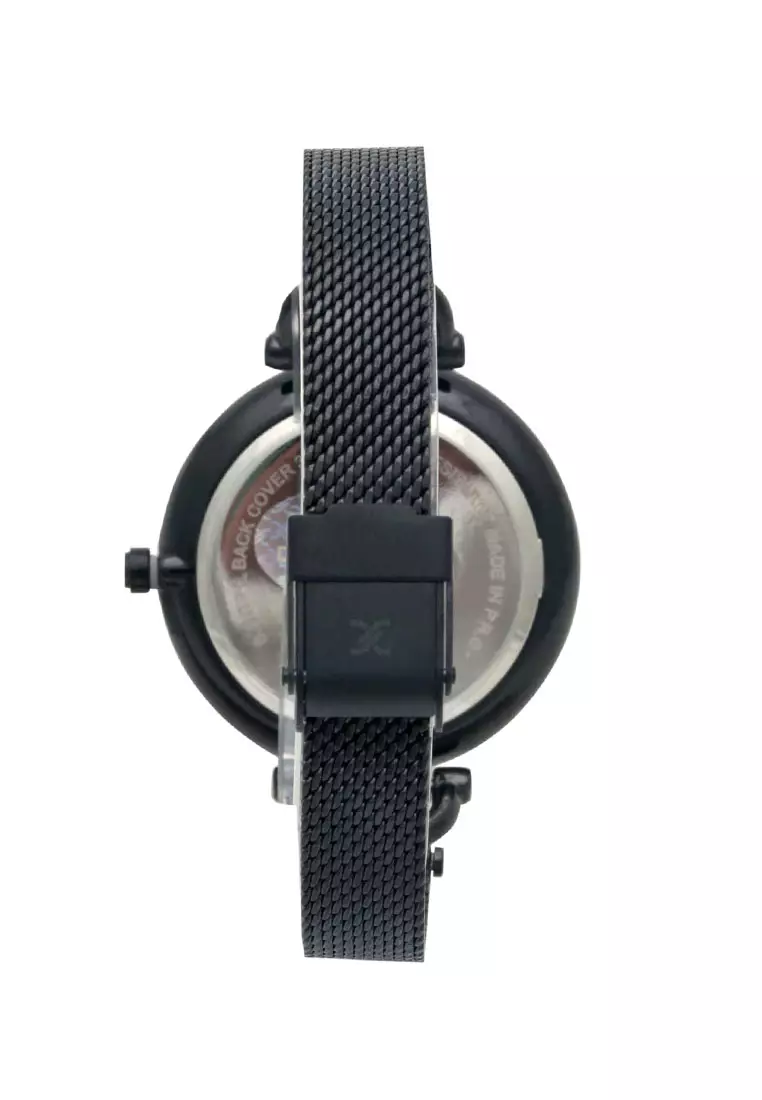 Daniel Klein Jam Tangan Pria - Black - Stainless Steel - DK12064-1