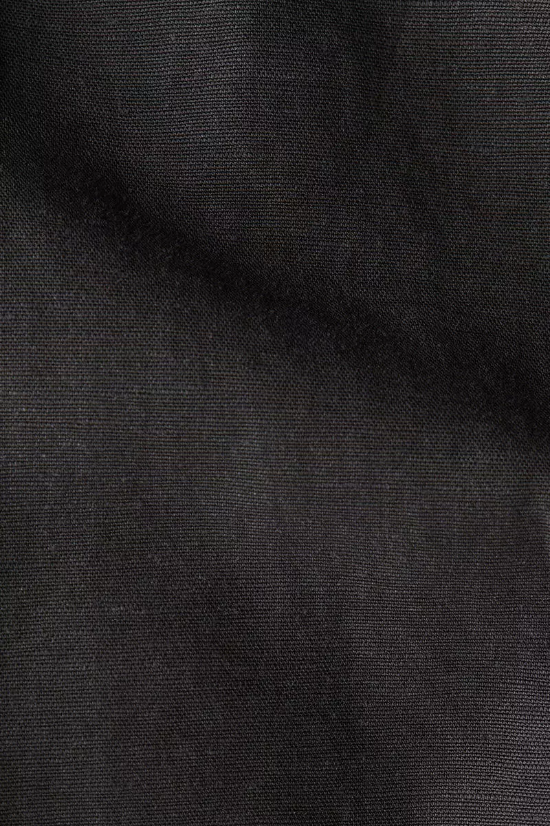 Tailored linen-blend trousers