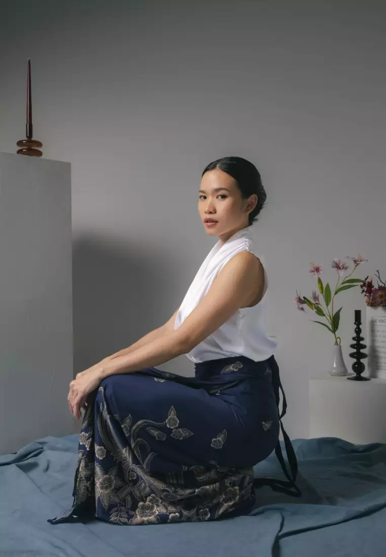 Rok serut batik safira