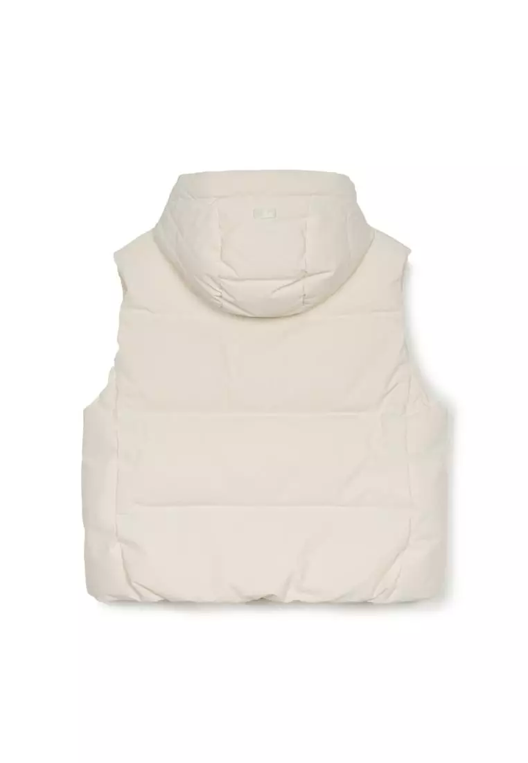 BASIC HOOD HEAVY DOWN VEST BOSTON RED SOX