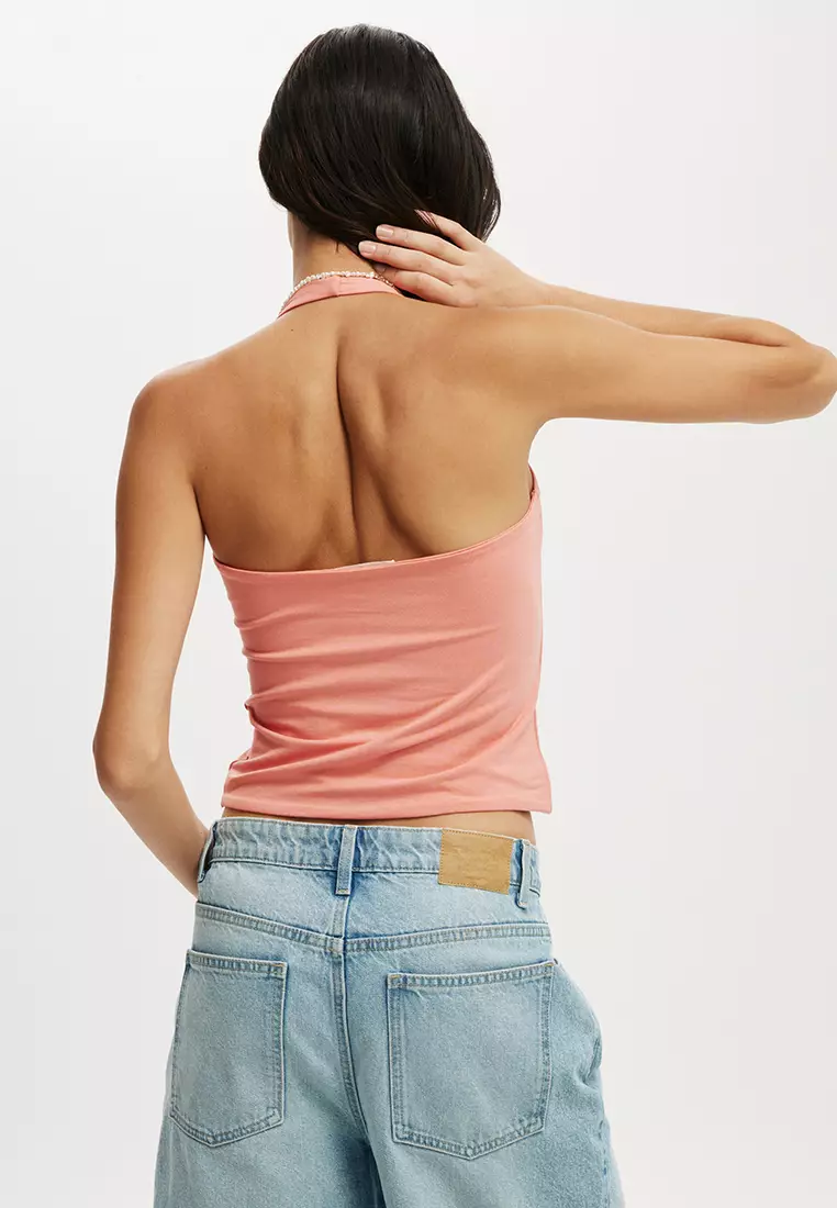 All Day V Neck Halter Top