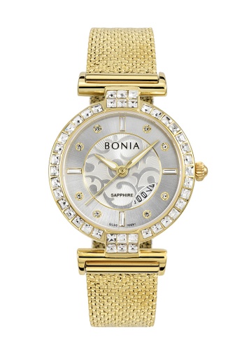 Bonia Watches 銀色 and 金色 Bonia Women Elegance BNB10691-2217S (Free Gift) 874A2ACC0D5BA6GS_1