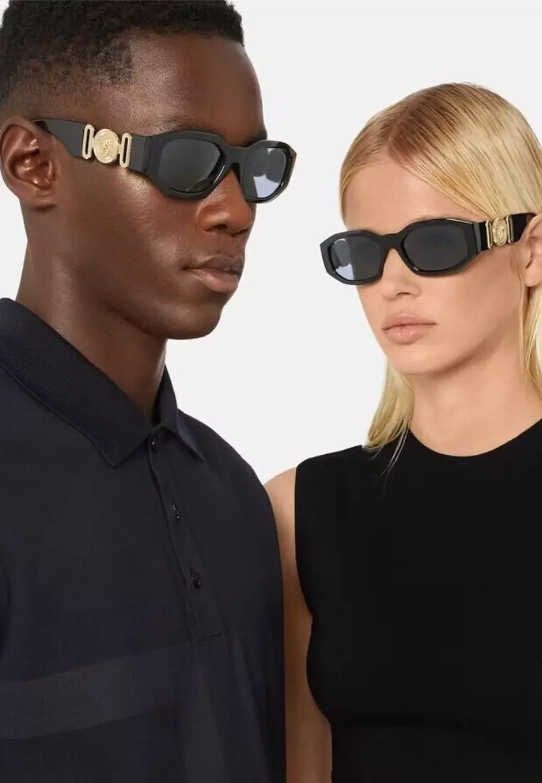 太陽眼鏡磨砂黑 (VE4361 GB1/87)