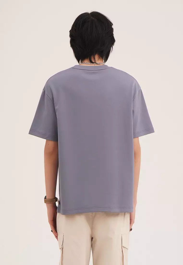 Relaxed Fit T-Shirt With PS Embroidery