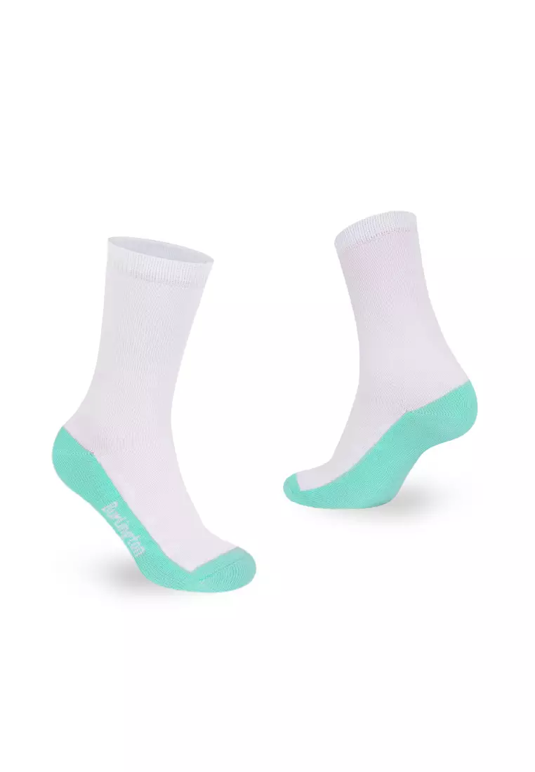 Girl's Cotton Lite Casual Crew Socks 3 pairs in 1 pack BGCKG60