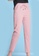 Twenty Eight Shoes pink VANSA Ice Silk Cotton Linen Ankle Pant VCW-PYMS9 4E4C4AAE11A4D8GS_2