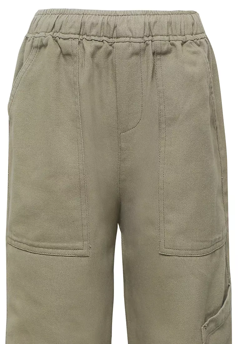 Pito Dito Girl Baklava Celana Panjang Katun Anak Hijau