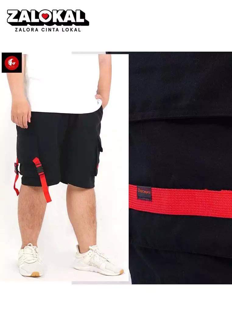 OKECHUKU Wiliam Big Celana Pendek Pria Jumbo Celana Pendek Jumbo Pria Celana Pendek Bigsize Pria