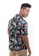 KAMDAR black Zaalan Hawaii Shirt 734F3AAB493A83GS_4