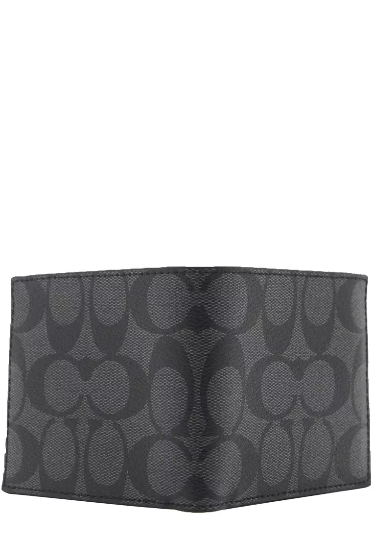 Coach black and grey wallet Outlet