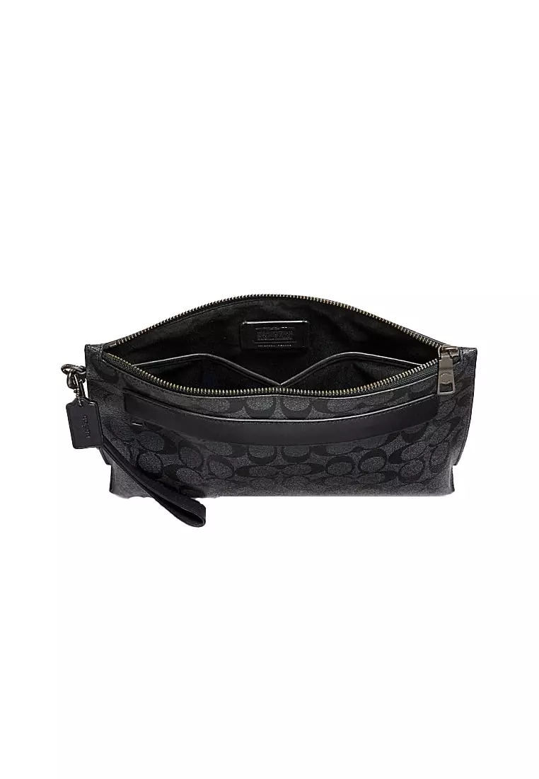 Coach hotsell men's clutch