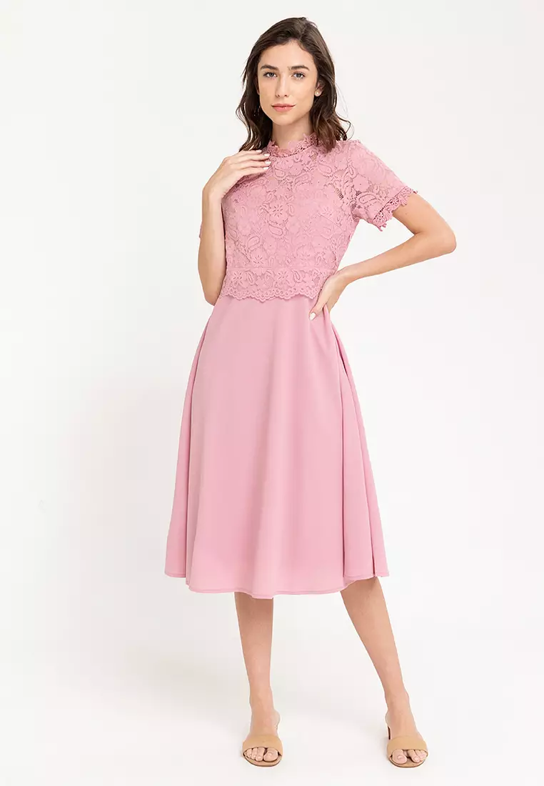 Ceona Twofer Lace Dress