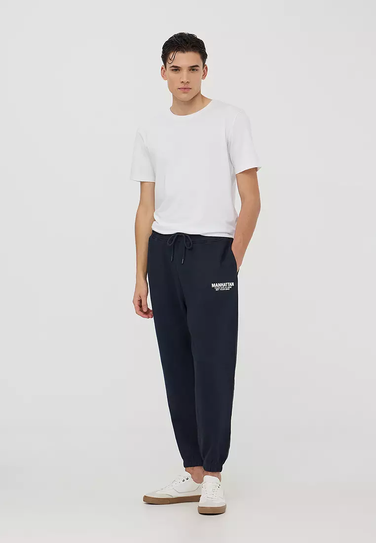 Man Full-Length Gym Pants