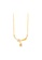 MJ Jewellery white and gold MJ Jewellery 375 Gold Necklace Set R100G E2E67AC4A8D93FGS_1