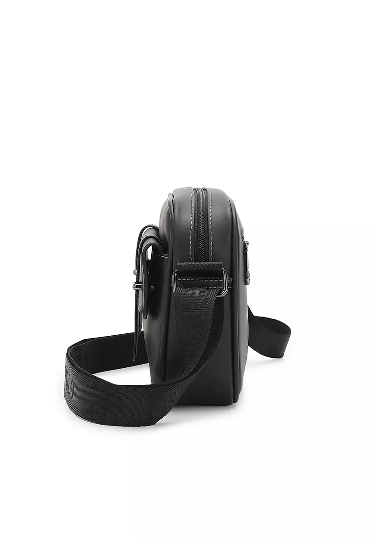 Men's Sling Bag / Crossbody Bag (斜孭袋) - 黑色