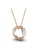 Her Jewellery silver and gold True Love Pendant - Made with premium grade crystals from Austria HE210AC32IBFSG_1