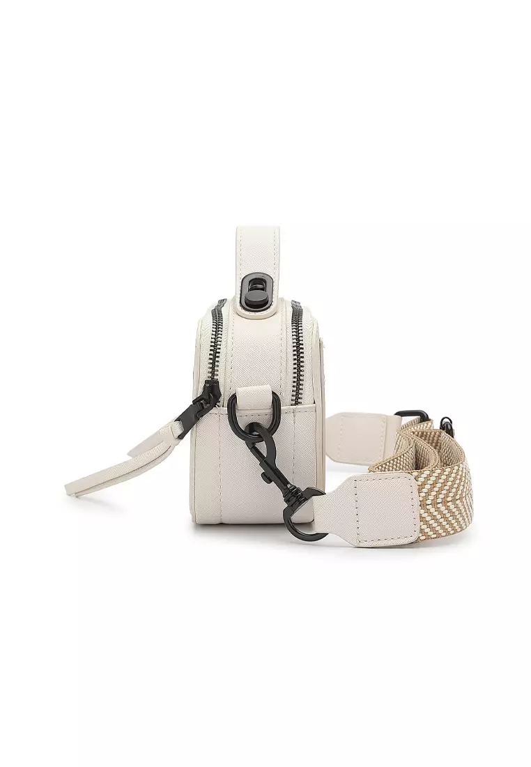 Women's Sling Bag / Crossbody Bag - White