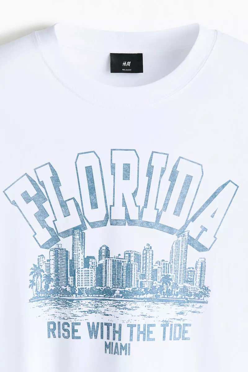 Loose Fit Printed T-shirt