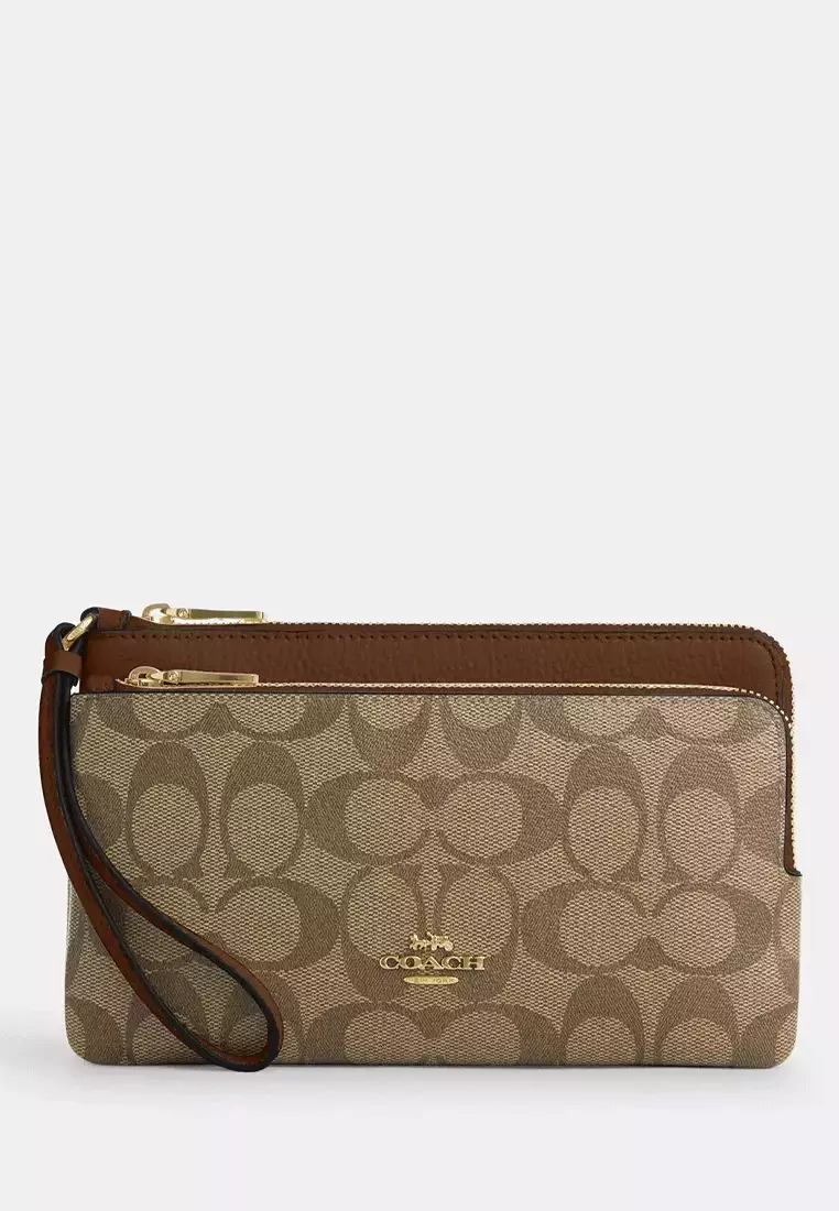 Gucci double zipper wallet new arrivals
