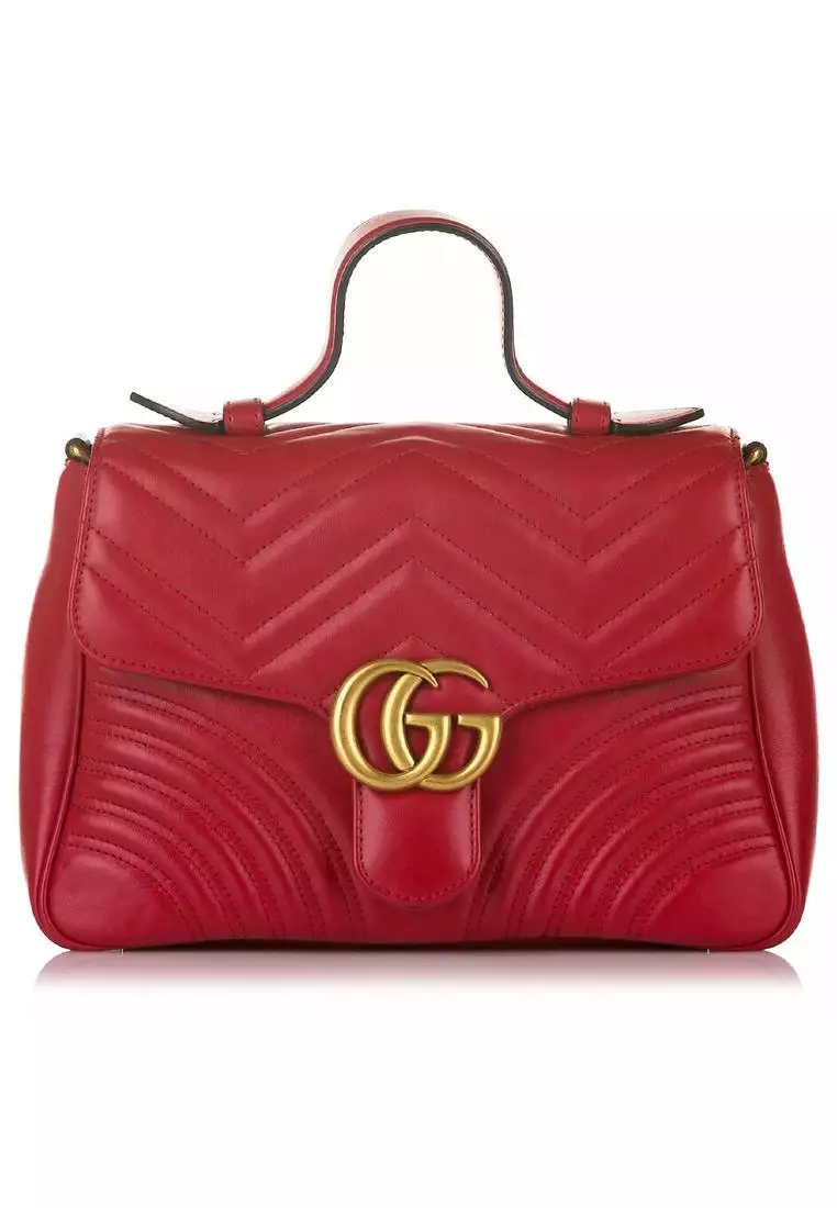 Red gucci soho crossbody sale