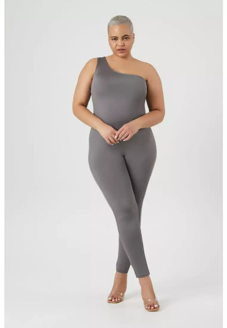 Grey jumpsuit forever on sale 21