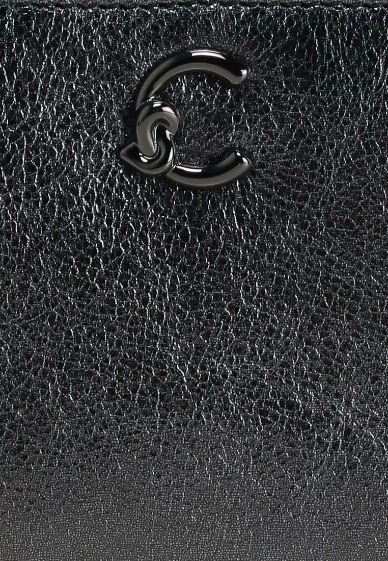 Smooth Leather Zip Wallet