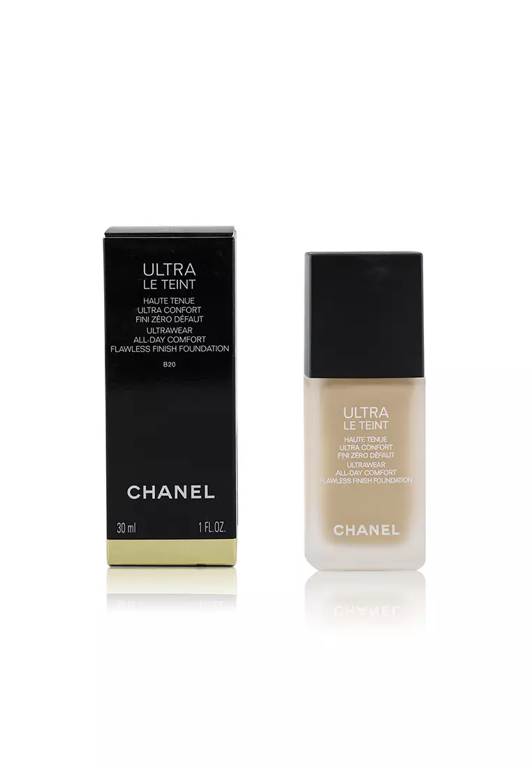 Buy Chanel Ultra Le Teint Ultrawear All Day Comfort Flawless Finish  Foundation - # B20 (beige) 30ml/1oz 2023 Online