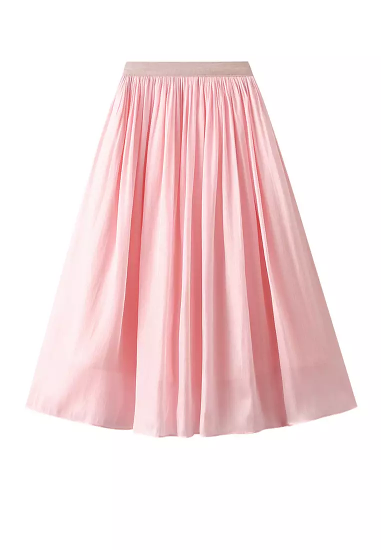 Summer Pearl Lightweight Maxi Skirt AF9818