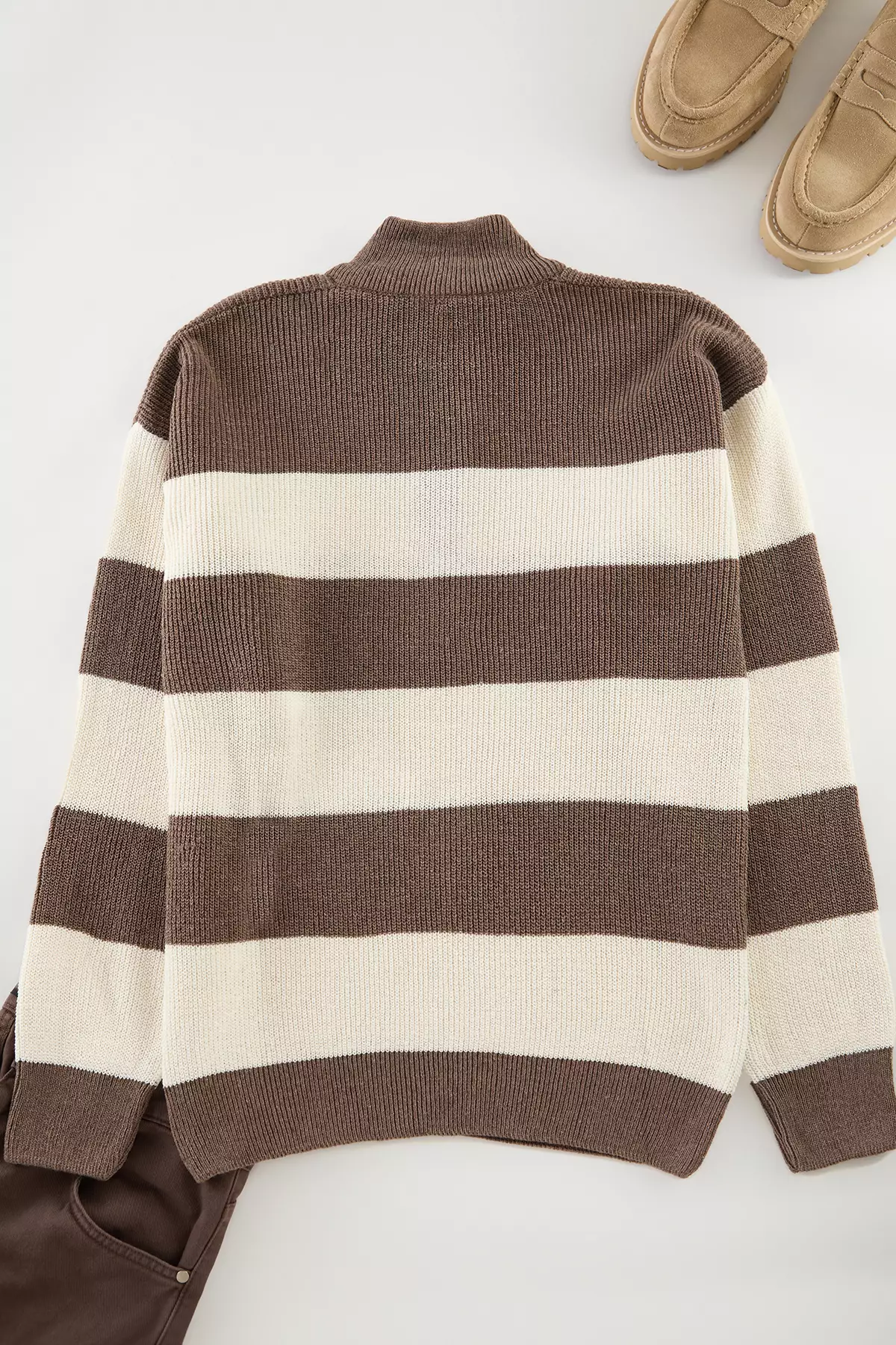Mink Fitted Sweater Sweater Tmnaw25Kz00062