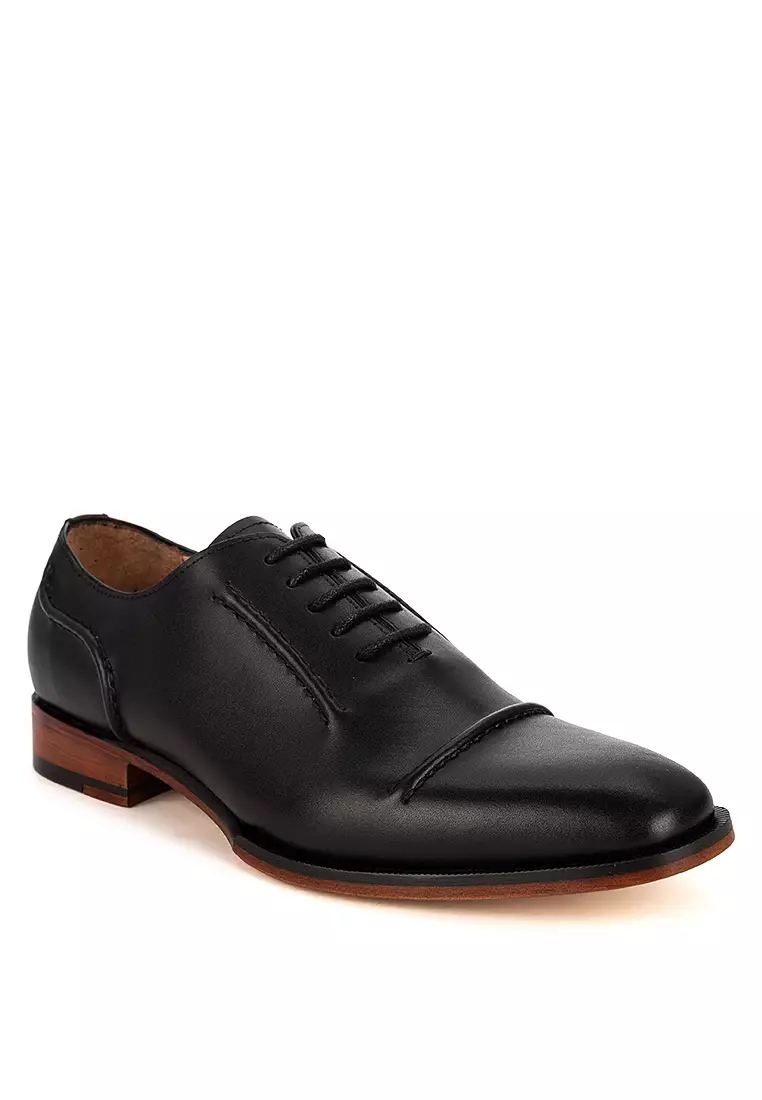 Discount on Bristol Shoes  shoes - SKU: Callum Black Oxford Shoes