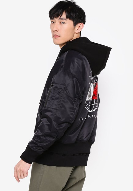 Buy Tommy Hilfiger Lewis Hamilton Bomber Jacket 2020 Online Zalora Singapore