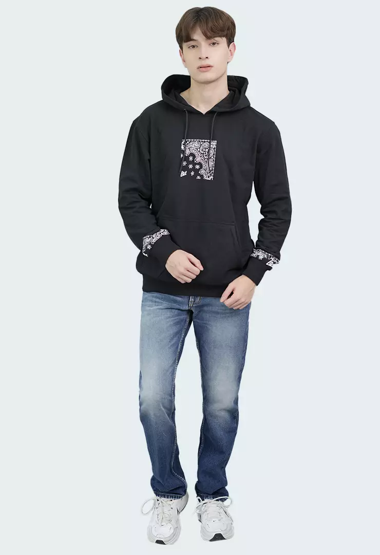 LGS Street - Hoodie - Gambar Sablon - Hitam - SH.10.H034.003.C