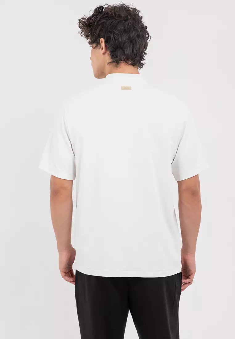 Mock-Neck Golf T-Shirt