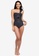 PINK N' PROPER black Helen Toga Bandeau Retro Swimsuit BBB79USC8C6A48GS_4