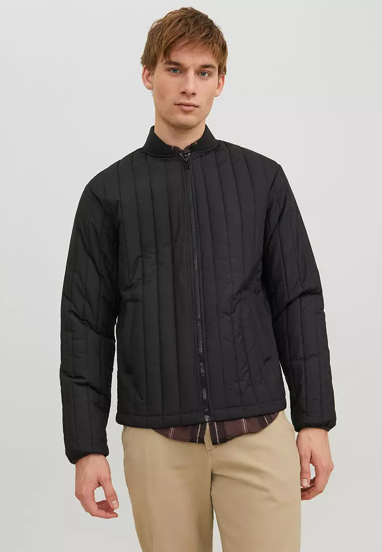 Topman Liner Jacket With Mixed Fabric 2023 | Buy Topman Online