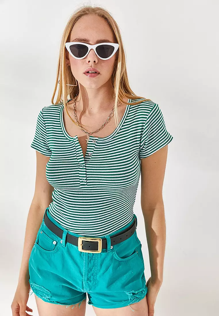 Women's Snap-On Camisole T-shirt BLZ-19000171