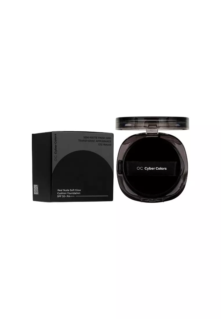 Discount on CYBER COLORS  shoes - SKU: Cyber Colors SPF50+PA++++Real Nude Soft Glow Cushion Foundation  (12g x 2)
