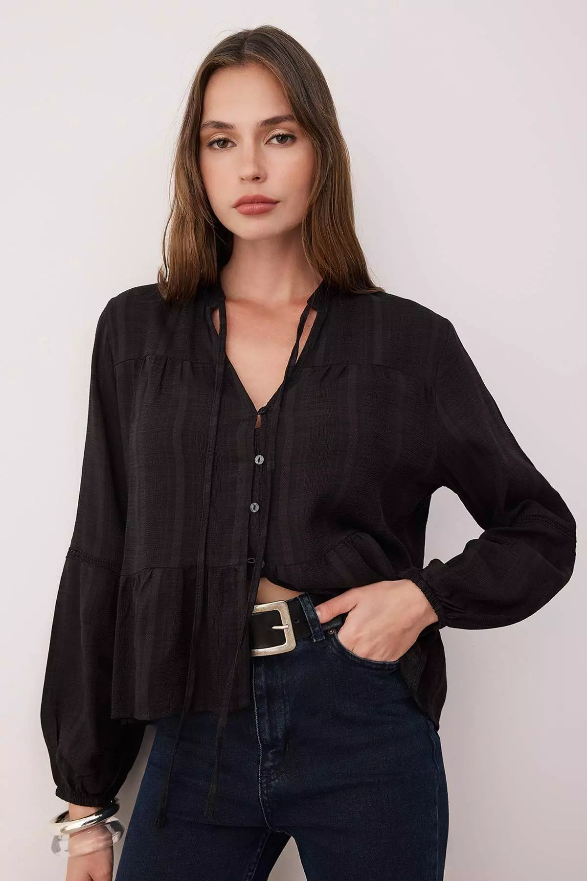 Oversized Boho Blouse