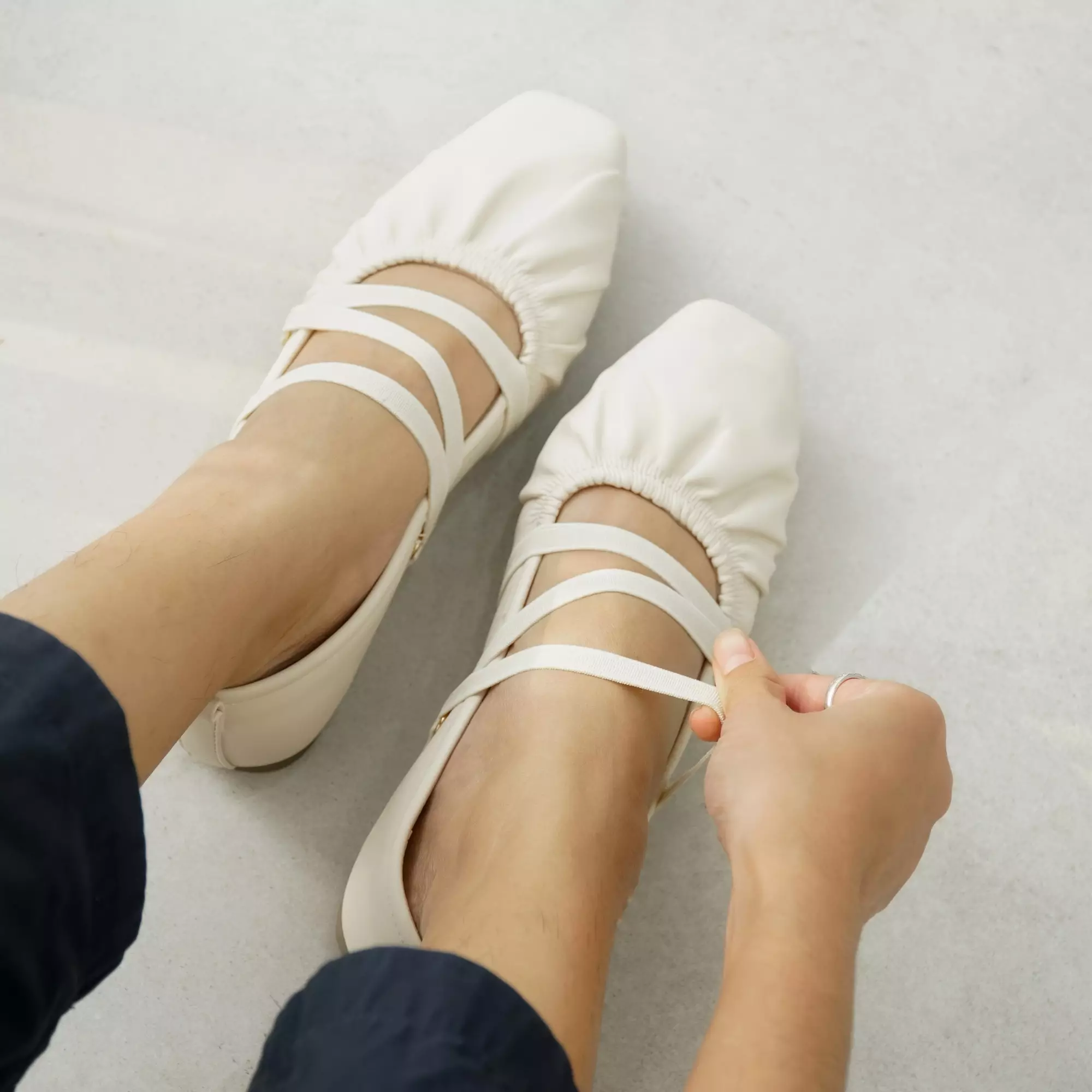 Blow Ally Ballet Mary Jane Flats Shoes MINNIK 0003