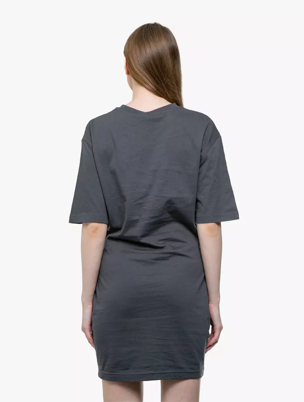 CALVIN KLEIN JEANS - EMBROIDERY LOGO TEE DRESS - Black - black