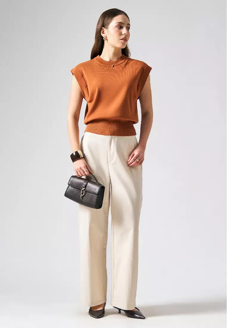 Extended Sleeve Top with Gusset Detail