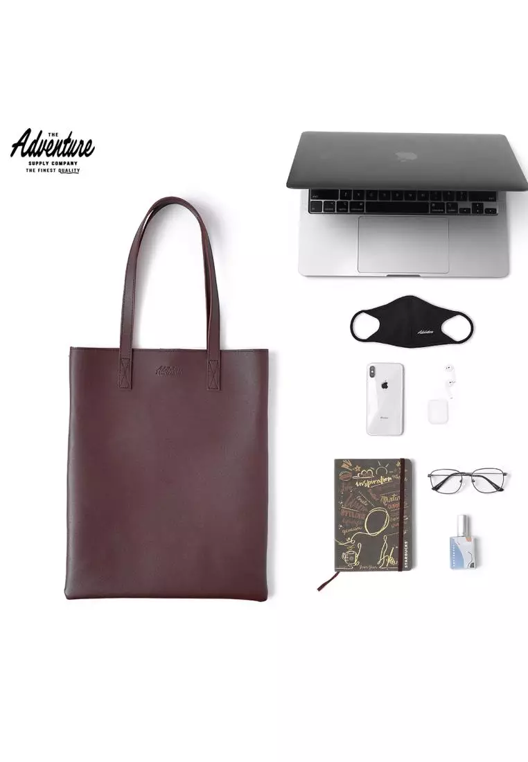 Tote Bag / Laptop Bag Vegan Leather Ludwig