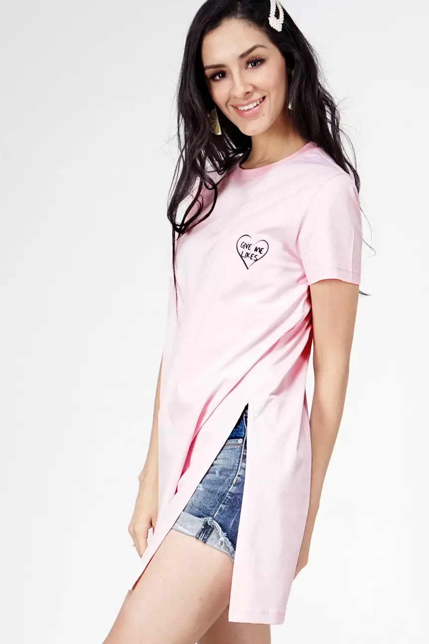 Kaos Wanita Not Followers Pink