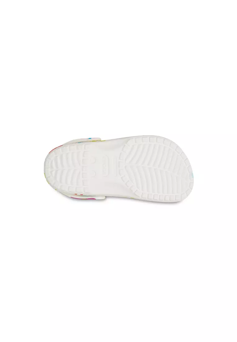 Toddler Classic Crafted Daisy Clog in Chalk