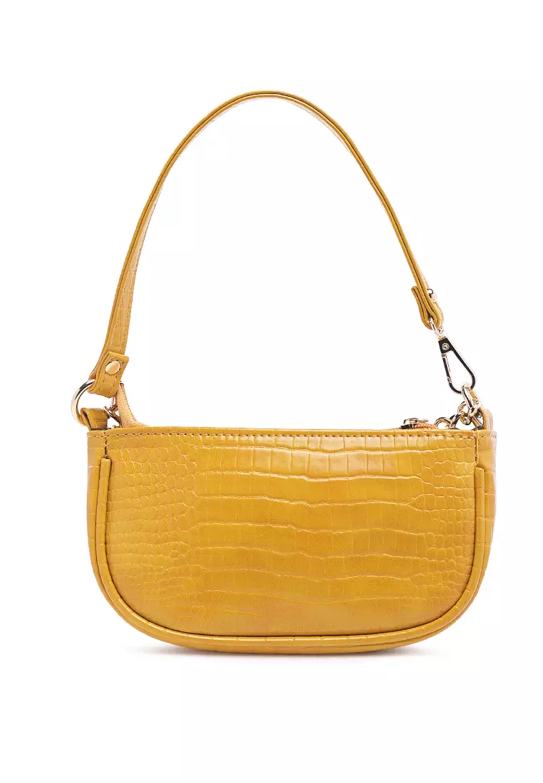 Crocodile sling bag clearance