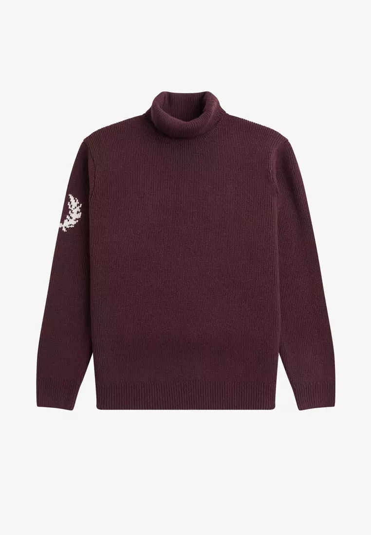 Fred perry clearance turtleneck jumper